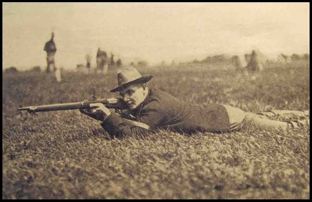 Dr. Walter Hudson poses for the camera at Sea Girt, September 1905.
